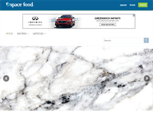 Tablet Screenshot of jspacefood.com